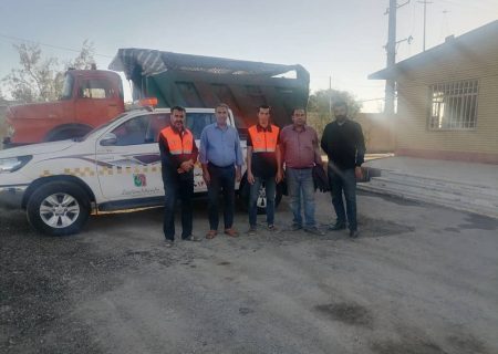 استقرار ۴۳ دستگاه ماشین آلات سبک و سنگین راهداری آذربایجان‌شرقی در مرز مهران