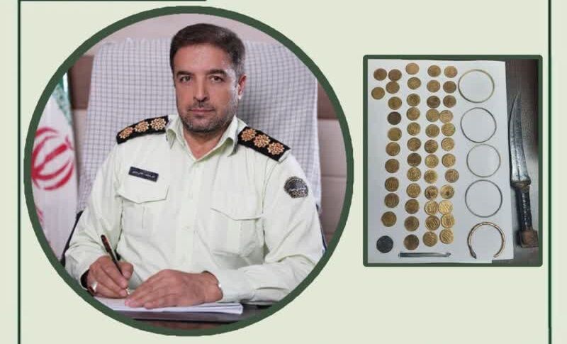 کشف چندین قطعه سکه و جواهر قدیمی تقلبی در مراغه