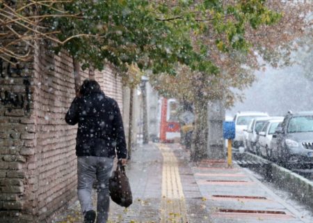 بارش برف و کاهش دما در راه آذربایجان‌شرقی