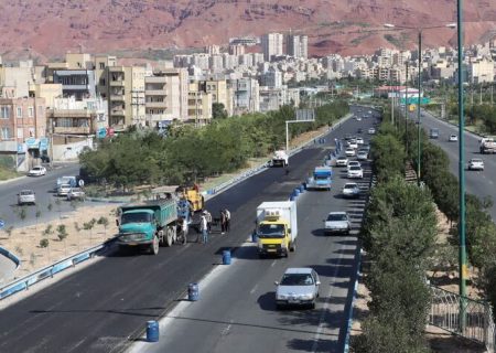 رکورد ۳۰ ساله تولید آسفالت در شهرداری تبریز شکسته شد