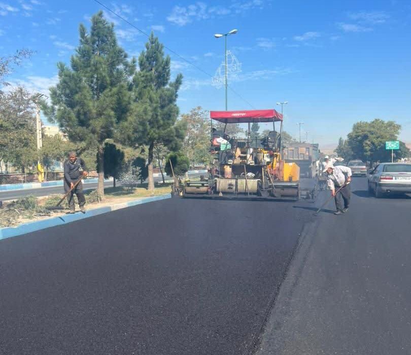 جاده سنتو آسفالت می شود