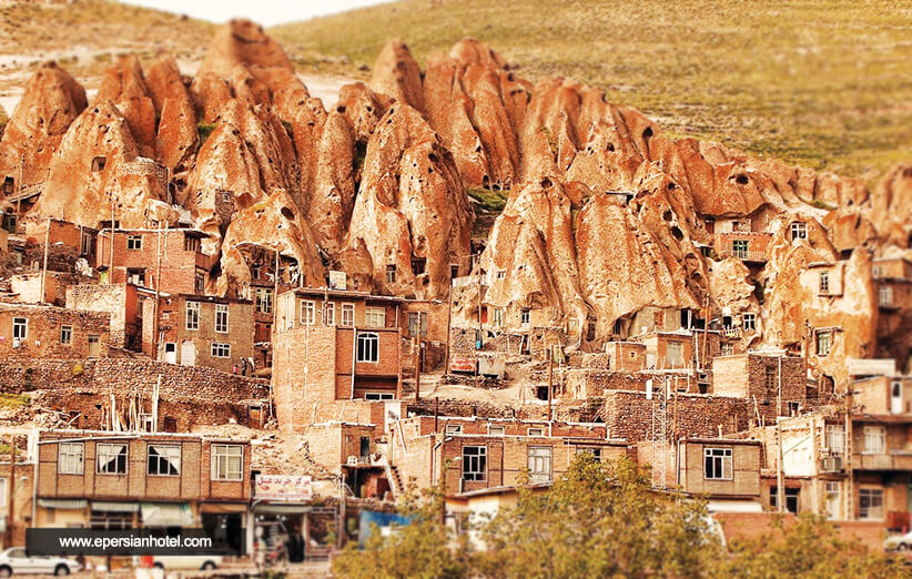 مناظر روستای تاریخی کندوان همگن‌سازی می شود