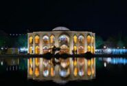 اجرای نورپردازی عمارت تاریخی مجموعه ائل‌گولی