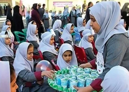سال تحصیلی جدید ۷۵ وعده شیر رایگان در مدارس ابتدایی توزیع می‌شود