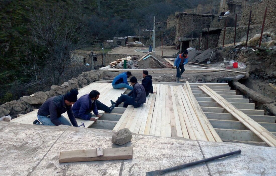 بازسازی مسجد تاریخی ملک‌طالش با حفظ اصالت معماری بومی