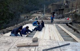 بازسازی مسجد تاریخی ملک‌طالش با حفظ اصالت معماری بومی