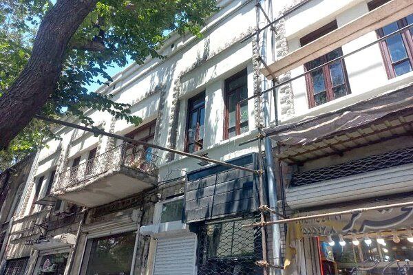 مرمت جداره‌های تاریخی میدان ساعت آغاز شد