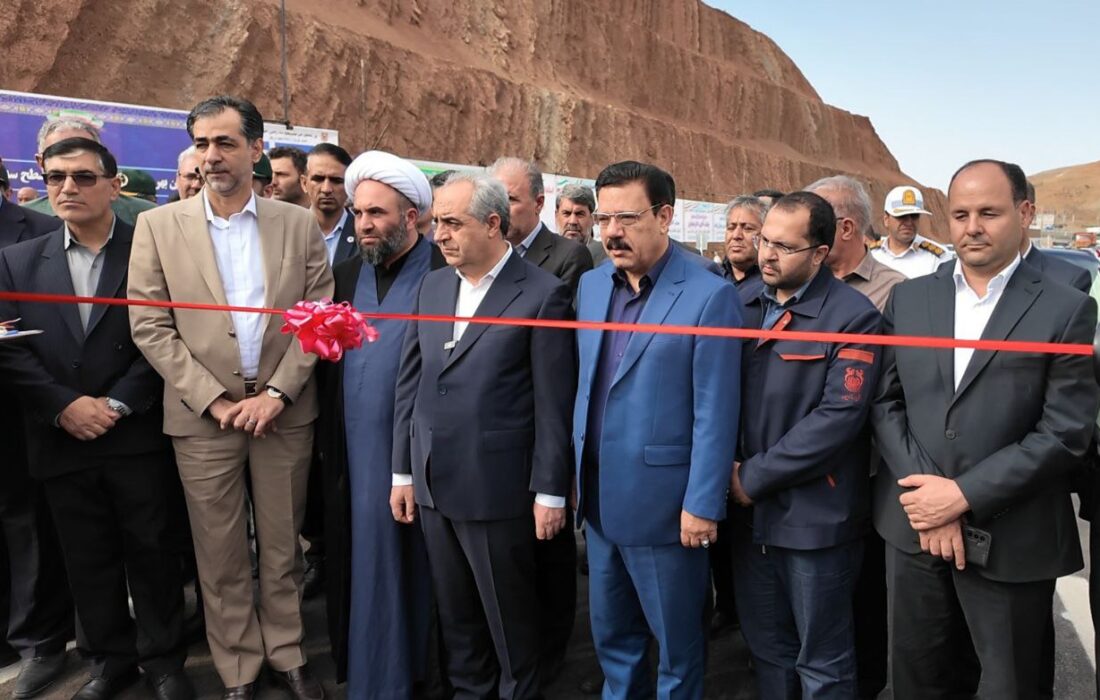 افتتاح تقاطع غیرهمسطح خواجه–ورزقان با تأمین مالی مجتمع مس سونگون