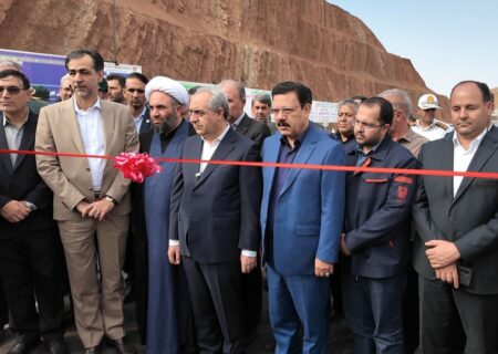 افتتاح تقاطع غیرهمسطح خواجه–ورزقان با تأمین مالی مجتمع مس سونگون