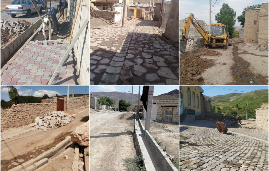 حرکت پرشتاب روستاهای خاروانا به‌سوی آبادانی و توسعه پایدار