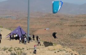احداث سایت پروازی پاراگلایدر تبریز توسط شهرداری منطقه ۵