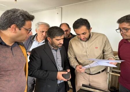 بازدید نظارتی عضو شورای شهر از مرکز تولید آسفالت سازمان عمران شهرداری تبریز