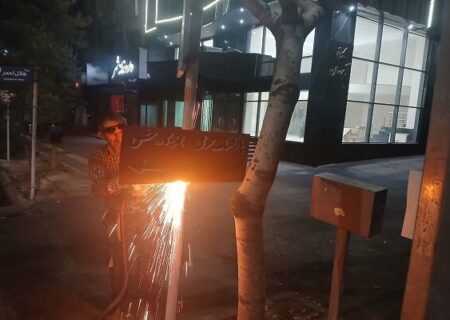 رفع موانع فیزیکی از معابر سطح حوزه شهرداری منطقه ۲