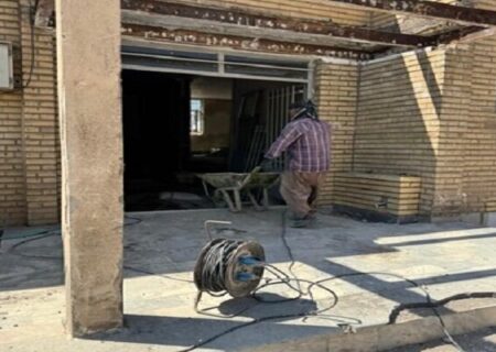 پیشرفت ۳۰ درصدی پروژه احداث سردخانه میدان خشکبار تبریز
