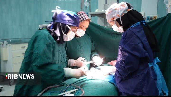 برداشت توده تخمدانی ۴.۵۶ کیلوگرمی در خوی