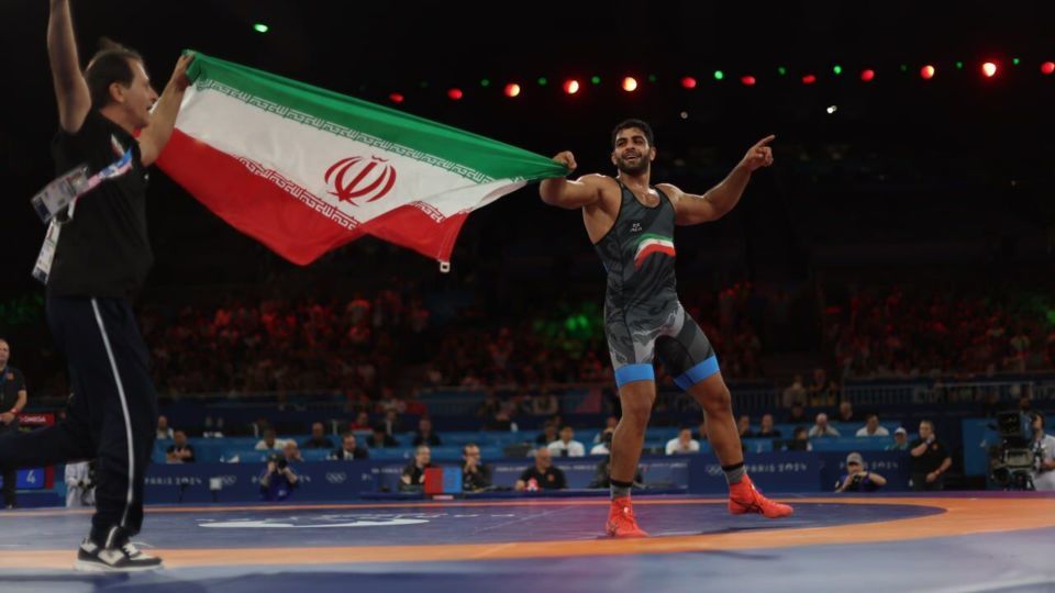طلای ناب ساروی؛ رقص پرچم ایران در زاگرب