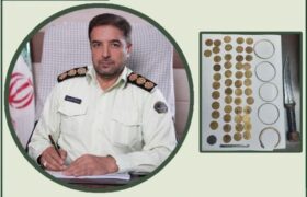 کشف چندین قطعه سکه و جواهر قدیمی تقلبی در مراغه
