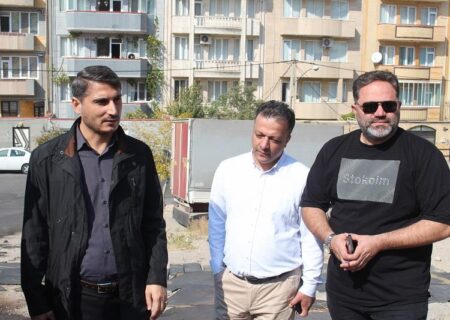 اجرای بی وقفه پروژه‌های عمرانی و خدماتی منطقه ۲ تبریز