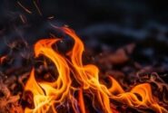 آتش‌سوزی گسترده در کارگاه تولیدی لوازم ورزشی در تبریز