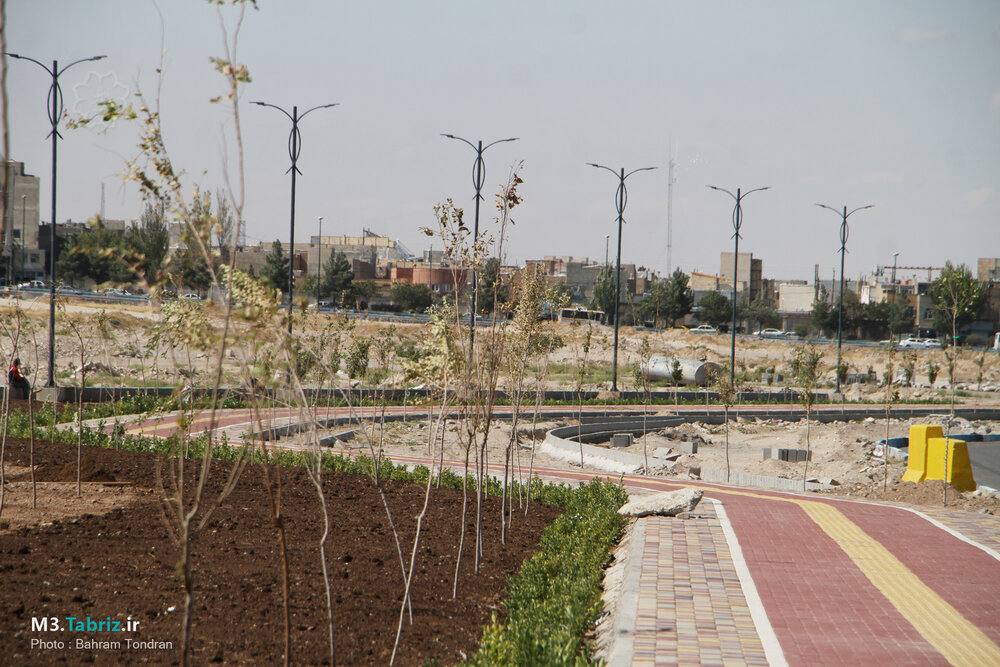 افتتاح فاز دوم پارک حاشیه‌ای اراضی ارتش در کمربندی میانی
