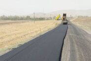 روکش آسفالت راه ارتباطی ۱۵ روستای ورزقان بدون استفاده از اعتبارات دولتی