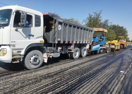 آسفالت‌ریزی ۷ هزار و ۸۲۶ تنی در ۳۷ محله و معبر شهری طی هفته گذشته