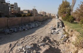 تداوم اجرای عملیات خاکبرداری پروژه تعریض بلوار ملاصدرا