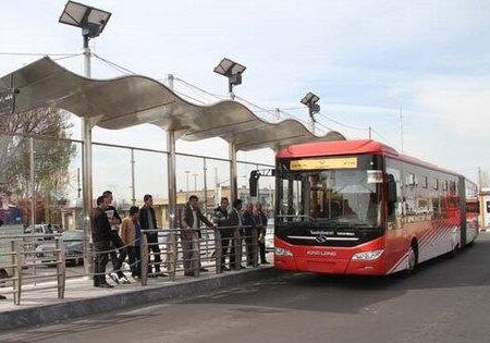خدمات‌دهی مترو و خطوط BRT تبریز پنجشنبه ششم آذر رایگان شد