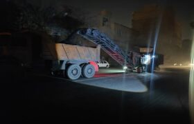 آسفالت‌ریزی ۷ هزار و ۶۶۶ تنی در ۴۵ محله و معبر شهری طی هفته گذشته