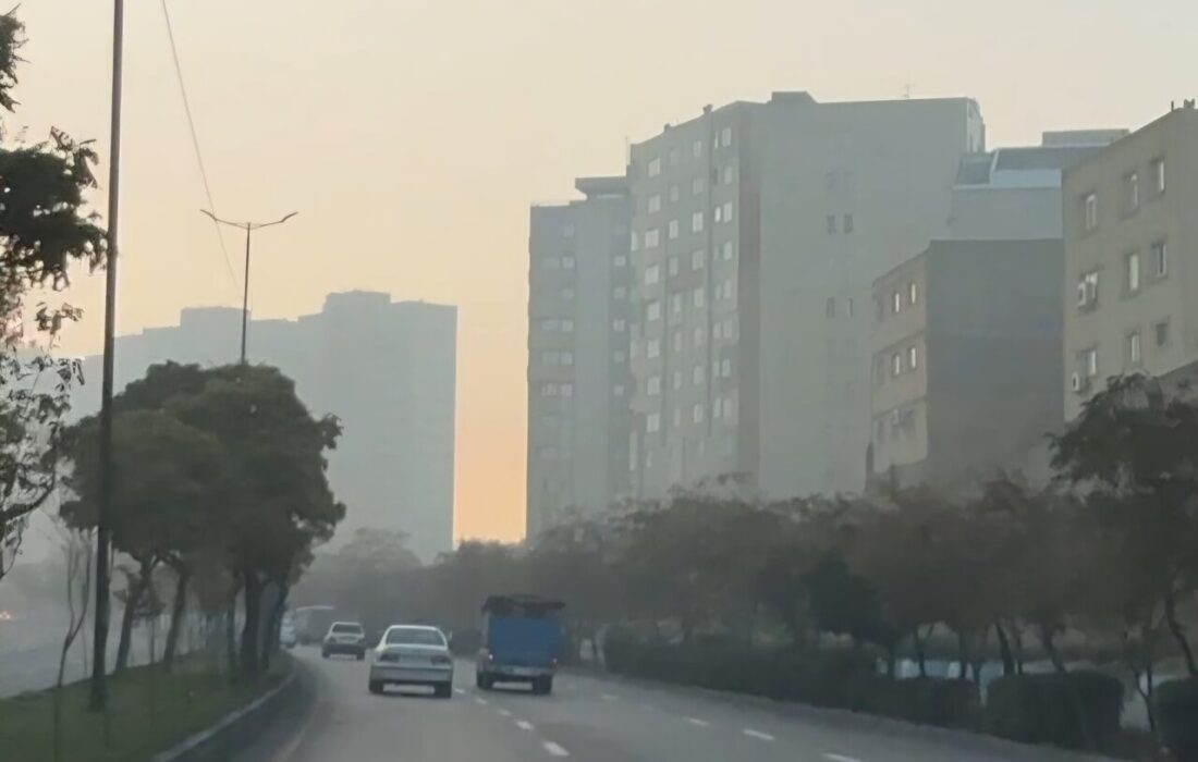 بحران آلودگی در تبریز؛ شاخص ۱۵۸ وضعیت هشدار را فعال کرد