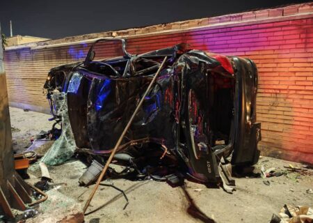 تصادف مرگبار در اتوبان پاسداران