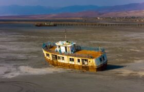 آیا دریاچه اورمیه قبلا هم خشک شده بود؟