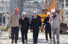 نصب بزرگ‌ترین سلول‌های فلوتاسیون صنعت مس کشور در مجتمع سونگون آغاز شد