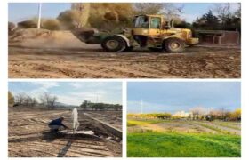 آغاز فصل تازه‌ای از زیبایی و توسعه در غرب پارک ائل گولی تبریز