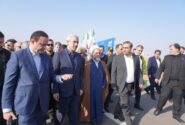 با حضور وزیر اقتصاد؛ جاده اوراسیا در منطقه آزاد ارس به بهره برداری رسید