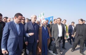 با حضور وزیر اقتصاد؛ جاده اوراسیا در منطقه آزاد ارس به بهره برداری رسید