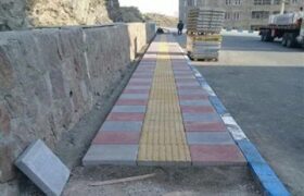 کفسازی ۵۵۰۰ مترمربع از معابر منطقه ۵ تبریز