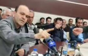 اخراج مدیر تعاون روستایی از جلسه در حضور وزیر جهادکشاورزی +فیلم