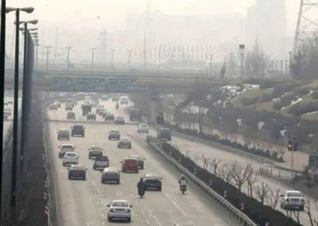 پایداری جوی در کشور و افزایش آلودگی کلان‌شهرها