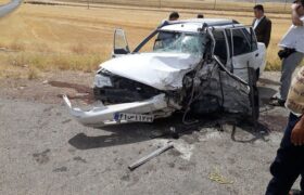 حادثه رانندگی در «بستان آباد» با ۲ کشته و ۲ مصدوم‌