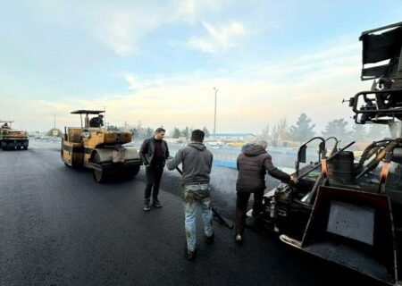 آسفالت‌ریزی ۱۴ هزار و ۷۱۱ تنی در ۵۸ محله و معبر شهری طی هفته گذشته