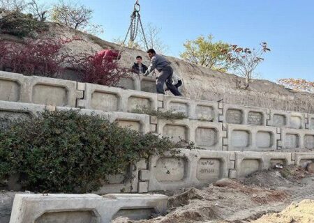 باکس‌گذاری در اتوبان کسایی برای زیبایی و پایداری فضای سبز