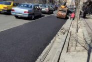 توزیع ۵۹ تن آسفالت طی هفته گذشته در محدوده مرکزی تبریز