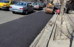 توزیع ۵۹ تن آسفالت طی هفته گذشته در محدوده مرکزی تبریز