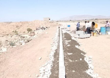 تداوم عملیات جدول‌کشی خیابان ۳۵متری و ۲۴ متری صنعتگران