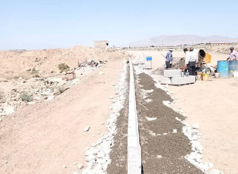 تداوم عملیات جدول‌کشی خیابان ۳۵متری و ۲۴ متری صنعتگران