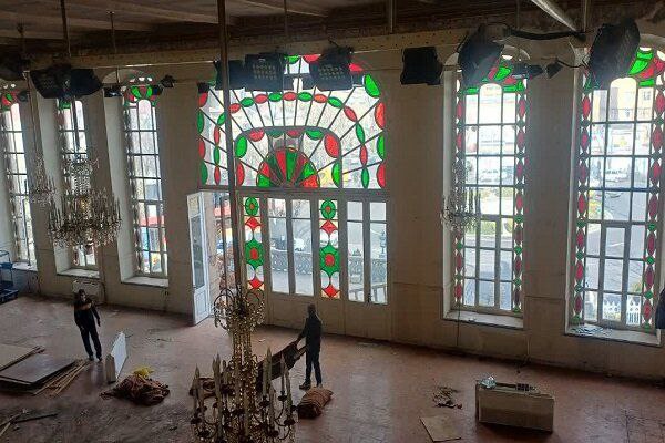 تالار تشریفات عمارت ساعت مطابق معماری اولیه احیاء می‌شود