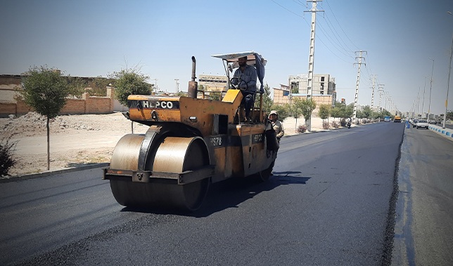 توزیع بیش از ۱۱ هزار تن آسفالت در معابر منطقه ۹ تبریز طی ۹ ماه