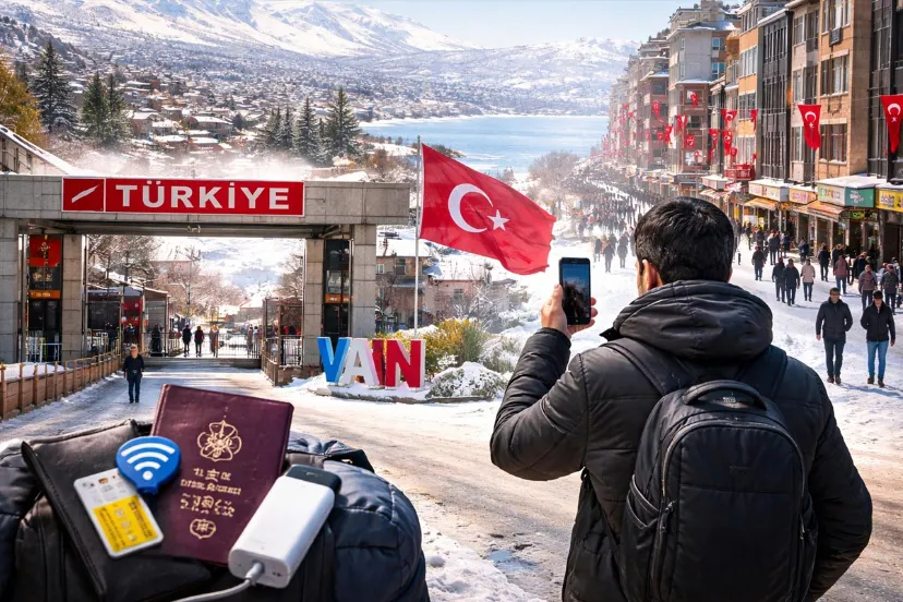 کوچ به وان ترکیه برای اینترنت/ سفر برای یک اتصال ساده!