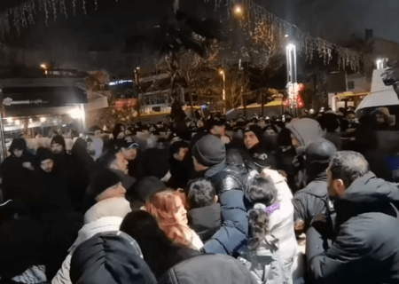 تظاهرات کُردهای ترکیه در حمایت از کُردهای سوریه